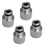 Max Maxb 4x Fuel Injector Adapters for Acura RDX Injectors B16 B18 D16Z D16Y Sliver