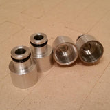 Max Maxb 4x Fuel Injector Adapters for Acura RDX Injectors B16 B18 D16Z D16Y Sliver