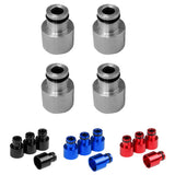 Max Maxb 4x Fuel Injector Adapters for Acura RDX Injectors B16 B18 D16Z D16Y Sliver