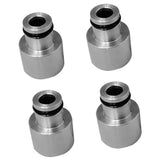 Max Maxb 4x Fuel Injector Adapters for Acura RDX Injectors B16 B18 D16Z D16Y Sliver