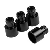 Max Maxb 4x Fuel Injector Adapters for Acura RDX Injectors B16 B18 D16Z D16Y Black
