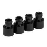 Max Maxb 4x Fuel Injector Adapters for Acura RDX Injectors B16 B18 D16Z D16Y Black