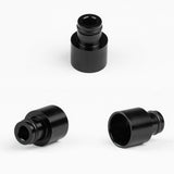 Max Maxb 4x Fuel Injector Adapters for Acura RDX Injectors B16 B18 D16Z D16Y Black