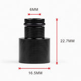 Max Maxb 4x Fuel Injector Adapters for Acura RDX Injectors B16 B18 D16Z D16Y Black
