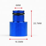 Max Maxb 4x Fuel Injector Adapters for Acura RDX Injectors B16 B18 D16Z D16Y Blue