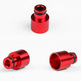 Max Maxb 4x Fuel Injector Adapters for Acura RDX Injectors B16 B18 D16Z D16Y Red