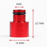 Max Maxb 4x Fuel Injector Adapters for Acura RDX Injectors B16 B18 D16Z D16Y Red