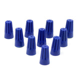 Max Maxb 100 Pieces Electrical Wire Connector Twist-On Easy Screw On Type Caps Blue