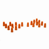 Max Maxb 100 Pieces Electrical Wire Connector Twist-On Easy Screw On Type Caps Orange