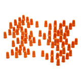 Max Maxb 100 Pieces Electrical Wire Connector Twist-On Easy Screw On Type Caps Orange
