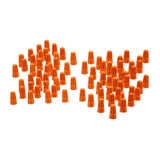 Max Maxb 100 Pieces Electrical Wire Connector Twist-On Easy Screw On Type Caps Orange