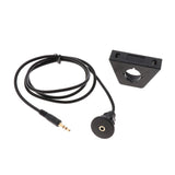 Max Car Boat Motorcycle Dash Mount 3.5mm Male to Female AUX Audio Cable 1 Meter