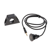 Max Car Boat Motorcycle Dash Mount 3.5mm Male to Female AUX Audio Cable 1 Meter