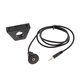 Max Car Boat Motorcycle Dash Mount 3.5mm Male to Female AUX Audio Cable 1 Meter