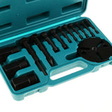 Max 14 Pieces Car Air Conditioning Compressor Clutch A/C Puller Remover Tool Kit