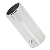 Max Universal 64mm Stainless Steel Car SUV Exhaust Pipe Tail Muffler Tip 152mm