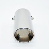 Max Universal 64mm Stainless Steel Car SUV Exhaust Pipe Tail Muffler Tip 152mm