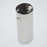 Max Universal 64mm Stainless Steel Car SUV Exhaust Pipe Tail Muffler Tip 152mm