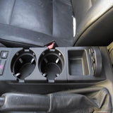 Maxbell Auto Accessory Center Console Cup Holder Coin Box for 1999-2006 BMW E46 3 Series Space Saving