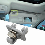 Max Car Sun Visor Clip Holder Hook for Audi A1 A3 S3 A4 S4 A5 S5 Q3 Q5 TT  Gray