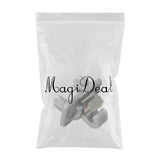 Max Car Sun Visor Clip Holder Hook for Audi A1 A3 S3 A4 S4 A5 S5 Q3 Q5 TT  Gray