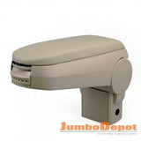 Maxbell Beige Leatherette Center Console Armrest Box For 1998-2007 VW Volkswagen Golf 4 Bora MK4