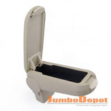 Maxbell Beige Leatherette Center Console Armrest Box For 1998-2007 VW Volkswagen Golf 4 Bora MK4