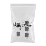 Maxbell 5pcs 30A  JH-703FC Blade Standard Middle Fuse Holder Box Clip w/ Cover For Auto Car Mini Size and Easy Installation