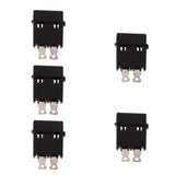 Maxbell 5pcs 30A  JH-703FC Blade Standard Middle Fuse Holder Box Clip w/ Cover For Auto Car Mini Size and Easy Installation