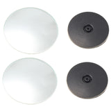 Max 2 Pieces Car Blind Spot Mirror 360 Wide Angle Adjustable Rear Side View  A