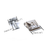 Max 5 Pieces Engine Cover Undertray Fitting Clip Screw Set for Audi VW Skoda