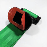 Max Racing Style Universal Car Front Bumper High Strength Towing Strap  Green