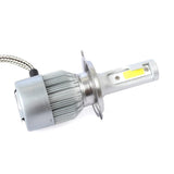 Maxbell 2 Pieces Car LED H4 Headlight Bulb Lamp 6500K 36W 8000LM Silver