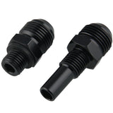 Maxbell High Quality Pair Oil Cooler Adapter for GM 8AN 1/4NPS 4L80E 97-07