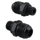 Maxbell High Quality Pair Oil Cooler Adapter for GM 8AN 1/4NPS 4L80E 97-07