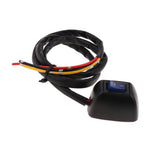 Max 12V 10A Car Sticky Push Button Switch ON/OFF Control Ship Type Blue Light