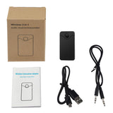 Max 2in1 TV AUX Bluetooth Wireless Audio Transmitter Receiver Music 3.5mm PC Ad