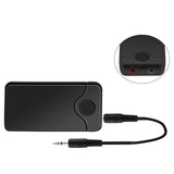 Max 2in1 TV AUX Bluetooth Wireless Audio Transmitter Receiver Music 3.5mm PC Ad