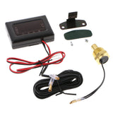 Max 12V-24V Car LCD Digital Water Temp Temperature Gauge Meter with Sensor 21mm - Aladdin Shoppers