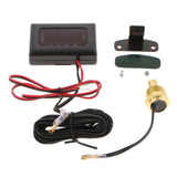 Max 12V-24V Car LCD Digital Water Temp Temperature Gauge Meter with Sensor 21mm - Aladdin Shoppers