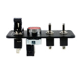 Max Maxb Car Marine Boat 12V 20A 4Gang Engine Start Push Button Toggle Switches Panel