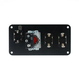 Max Maxb Car Marine Boat 12V 20A 4Gang Engine Start Push Button Toggle Switches Panel