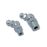 Max 110pcs 1/4" 1/8" Hydraulic Grease Zerk Fitting SAE Kit Straight 90 45 Degree - Aladdin Shoppers