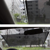 Max Retractable Car Window Curtain Sun Shade Side Sunshield Block Visor 68x125cm