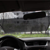 Max Retractable Car Window Curtain Sun Shade Side Sunshield Block Visor 68x125cm