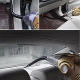 Max Maxb Car LED Light Vacuum Cleaner Tire Inflator Air Compressor & Pressure Gauge