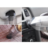 Max Maxb Car LED Light Vacuum Cleaner Tire Inflator Air Compressor & Pressure Gauge