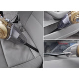 Max Maxb Car LED Light Vacuum Cleaner Tire Inflator Air Compressor & Pressure Gauge