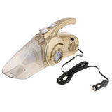 Max Maxb Car LED Light Vacuum Cleaner Tire Inflator Air Compressor & Pressure Gauge