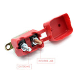 Max SAE Car Reset Circuit Breaker Rubber Cover Overload Protection 50A